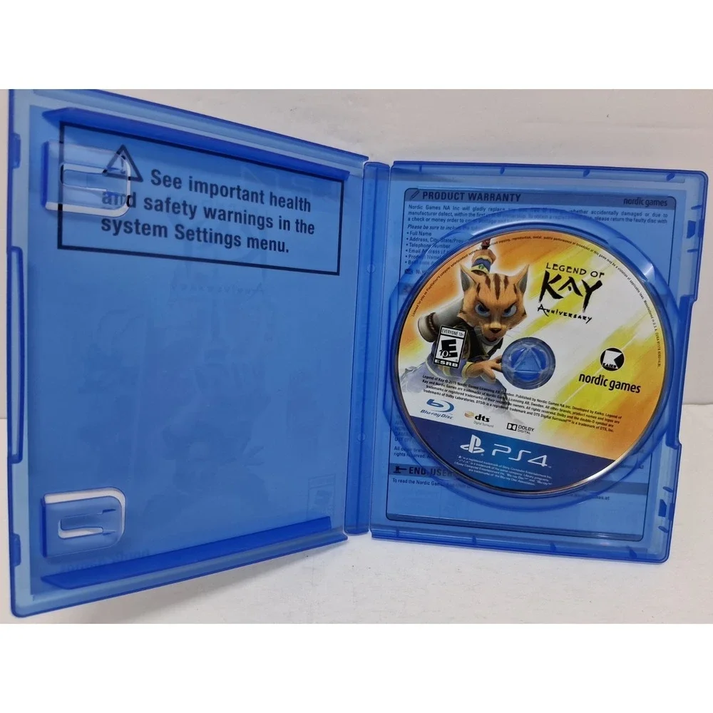Legend of Kay Anniversary (Sony PlayStation 4, 2015)